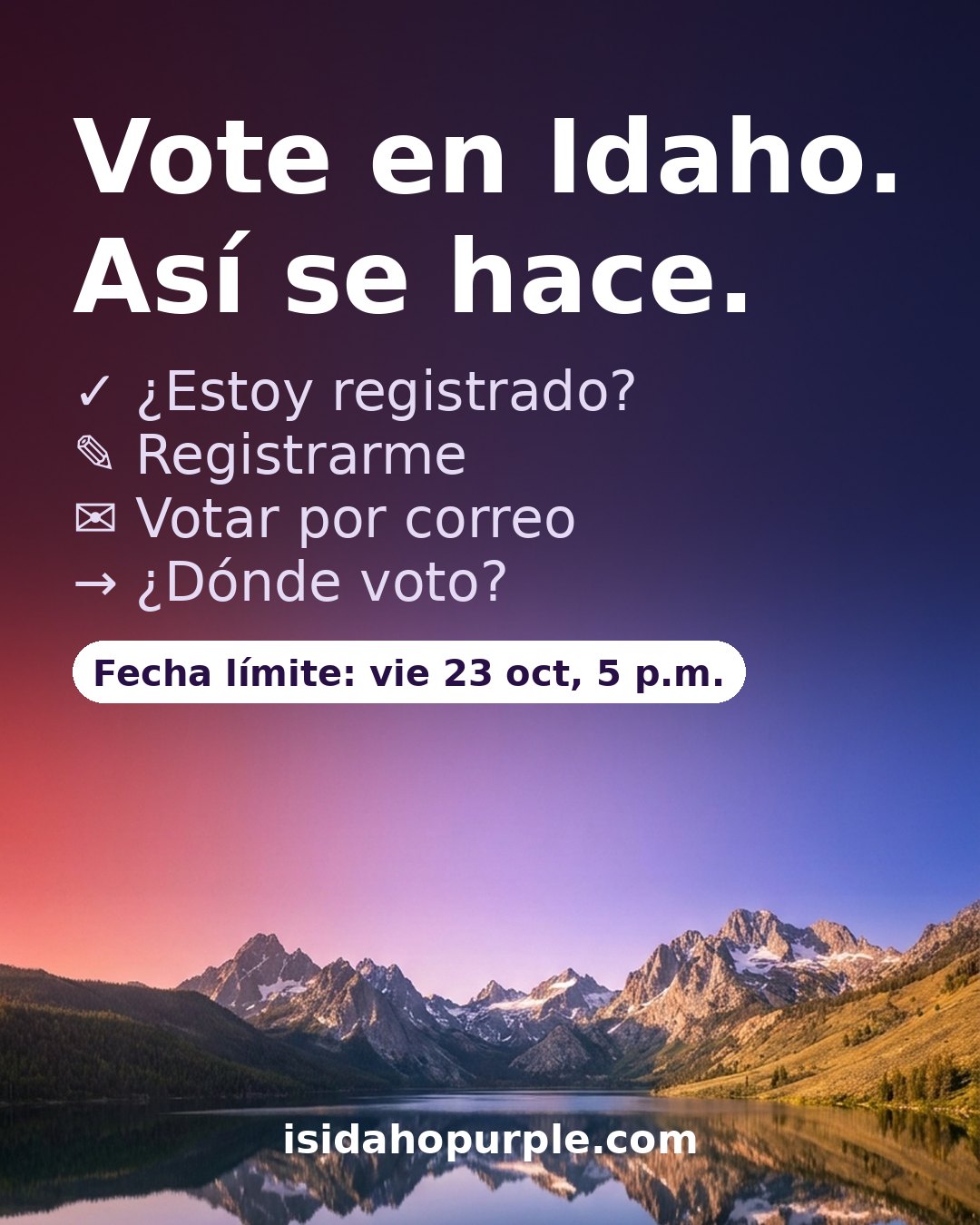 Cómo votar